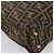 Borsa a mano FENDI Zucca Canvas Nero Marrone Auth 203801V - vista 13