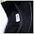 Borsa a tracolla CHANEL Matelasse con catena in pelle d'agnello nera e oro CC Auth 200580V Nero D'oro - vista 21