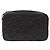 Borsa a tracolla CHANEL Matelasse con catena in pelle d'agnello nera e oro CC Auth 200580V Nero D'oro - vista 3