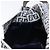 Borsa a tracolla FENDI Zucchino Canvas Mamma Baguette Navy Silver Auth 200709V Argento Blu navy - vista 24