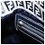 Borsa a tracolla FENDI Zucchino Canvas Mamma Baguette Navy Silver Auth 200709V Argento Blu navy - vista 25