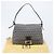 Borsa a tracolla FENDI Zucchino Canvas Mamma Baguette Navy Silver Auth 200709V Argento Blu navy - vista 29