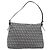 Borsa a tracolla FENDI Zucchino Canvas Mamma Baguette Navy Silver Auth 200709V Argento Blu navy - vista 3