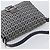 Borsa a tracolla FENDI Zucchino Canvas Mamma Baguette Navy Silver Auth 200709V Argento Blu navy - vista 6