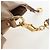 Borsa Miu Miu Vitellolux 2way Beige Gold Auth 203013V D'oro - vista 10