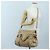 Borsa Miu Miu Vitellolux 2way Beige Gold Auth 203013V D'oro - vista 28