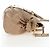 Borsa Miu Miu Vitellolux 2way Beige Gold Auth 203013V D'oro - vista 4