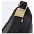 CHANEL Choco Bar Schultertasche aus Lammleder Schwarz Gold CC Auth 200511V Golden - Ansicht 14