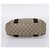 Borsa Tote GUCCI GG Supreme PVC Beige Silver 141976 Auth 202691 Argento - vista 9