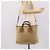 PRADA Handtasche Nylon Leder 2way Beige Gold Auth 203008 Golden - Ansicht 26