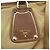 PRADA Handtasche Nylon Leder 2way Beige Gold Auth 203008 Golden - Ansicht 7
