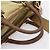 PRADA Handtasche Nylon Leder 2way Beige Gold Auth 203008 Golden - Ansicht 8