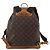 Zaino LOUIS VUITTON Monogram Montsouris GM M51135 LV Auth 198914 Monogramma - vista 2