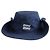 Cappello Panama Miu Miu blu navy cotone