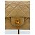 Chanel Classic Double Flap Small - Borsa a tracolla pelle d'agnello beige - vista 8