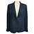 Autre Marque Eleventy Navy Blue Wool Tweed Blazer