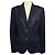 Brioni Navy Blue Silk Lined Two Button Wool Blazer Jacket