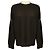 A.L.C. Lennox bestickter Merino-Wollstrickpullover in Braun