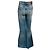 Alexander Mcqueen Vaqueros Bootcut de Tiro Alto en Denim Azul McQueen - vista 3