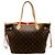 Louis Vuitton Monogram / Pink Reversible Bandouliere MM Tote Marrone - vista 3