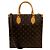 Louis Vuitton 2021 PM Sac Plat Monogram Tote Braun - Ansicht 3