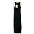 Totême Toteme Black Sable Kleid mit Rundhalsausschnitt Schwarz - Ansicht 3