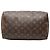 Sac Boston Louis Vuitton Monogram Speedy 30 Marron - vue 3