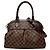 Borsa Satchel Louis Vuitton Damier Ebene Trevi PM Marrone