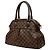 Borsa Satchel Louis Vuitton Damier Ebene Trevi PM Marrone - vista 2