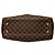 Borsa Satchel Louis Vuitton Damier Ebene Trevi PM Marrone - vista 3
