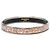 Bracciale rigido Hermès Narrow Enamel Forest Animals Rosa 65