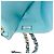 Borsa Chanel Denim 19 Wallet on Chain Blu - vista 7