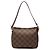 Borsa a mano Louis Vuitton Damier Ebene Trousse Pochette Marrone