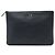 Clutch Chanel Medium Goatskin Lucky Clover O Case Nera Nero