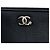 Clutch Chanel Medium Goatskin Lucky Clover O Case Nera Nero - vista 5
