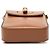 Bamboo Bolsa Satchel Gucci Mini em couro de bezerro marrom com alça de bambu - vista 3