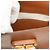Bamboo Bolsa Satchel Gucci Mini em couro de bezerro marrom com alça de bambu - vista 5