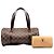 Louis Vuitton Damier Ebene Papillon 30 Handtasche Braun - Ansicht 7