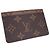 Tarjetero Louis Vuitton Monogram Reverse Marrón Castaño - vista 2