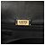 Borsa a tracolla con patta Anagram in pelle nera LOEWE Nero - vista 5