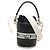 Autre Marque Borsa secchiello Dior Vibe Micro in vitello blu con coulisse