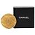 Spilla rotonda Chanel CC placcata oro D'oro - vista 4