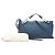 Borsa Missy Small LOEWE in vitello grana blu - vista 7