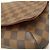 Borsa a tracolla Louis Vuitton Damier Ebene Musette Tango marrone con tracolla lunga - vista 11