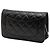 Borsa a tracolla Chanel CC Quilted Caviar Wallet on Chain Nera Nero - vista 2