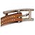 Bracciale Behapi Double Tour in pelle marrone Hermès - vista 5