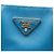 Borsa Prada Large Saffiano Lux Galleria Double Zip Blu - vista 5