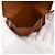 Borsa a tracolla LOEWE Mini Heel Pouch in vitello morbido marrone - vista 4