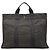 Borsa Tote Hermès Herline MM in tela grigia Grigio