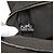 Borsa Tote Hermès Herline MM in tela grigia Grigio - vista 5